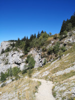 Falaise caractéristique du Vercors